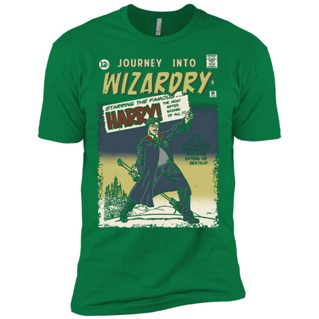 T-Shirts Kelly Green / X-Small Journey into Wizardry Men's Premium T-Shirt