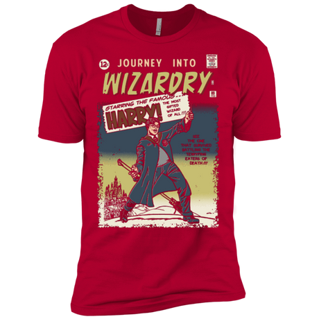 T-Shirts Red / X-Small Journey into Wizardry Men's Premium T-Shirt