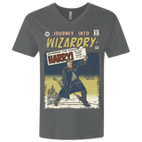 T-Shirts Heavy Metal / X-Small Journey into Wizardry Men's Premium V-Neck
