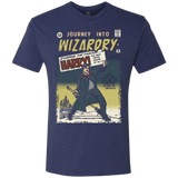 T-Shirts Vintage Navy / Small Journey into Wizardry Men's Triblend T-Shirt