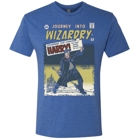 T-Shirts Vintage Royal / Small Journey into Wizardry Men's Triblend T-Shirt