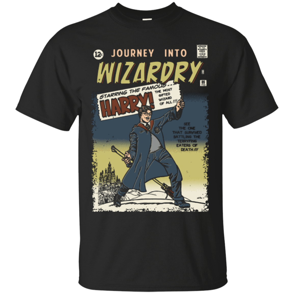 T-Shirts Black / Small Journey into Wizardry T-Shirt
