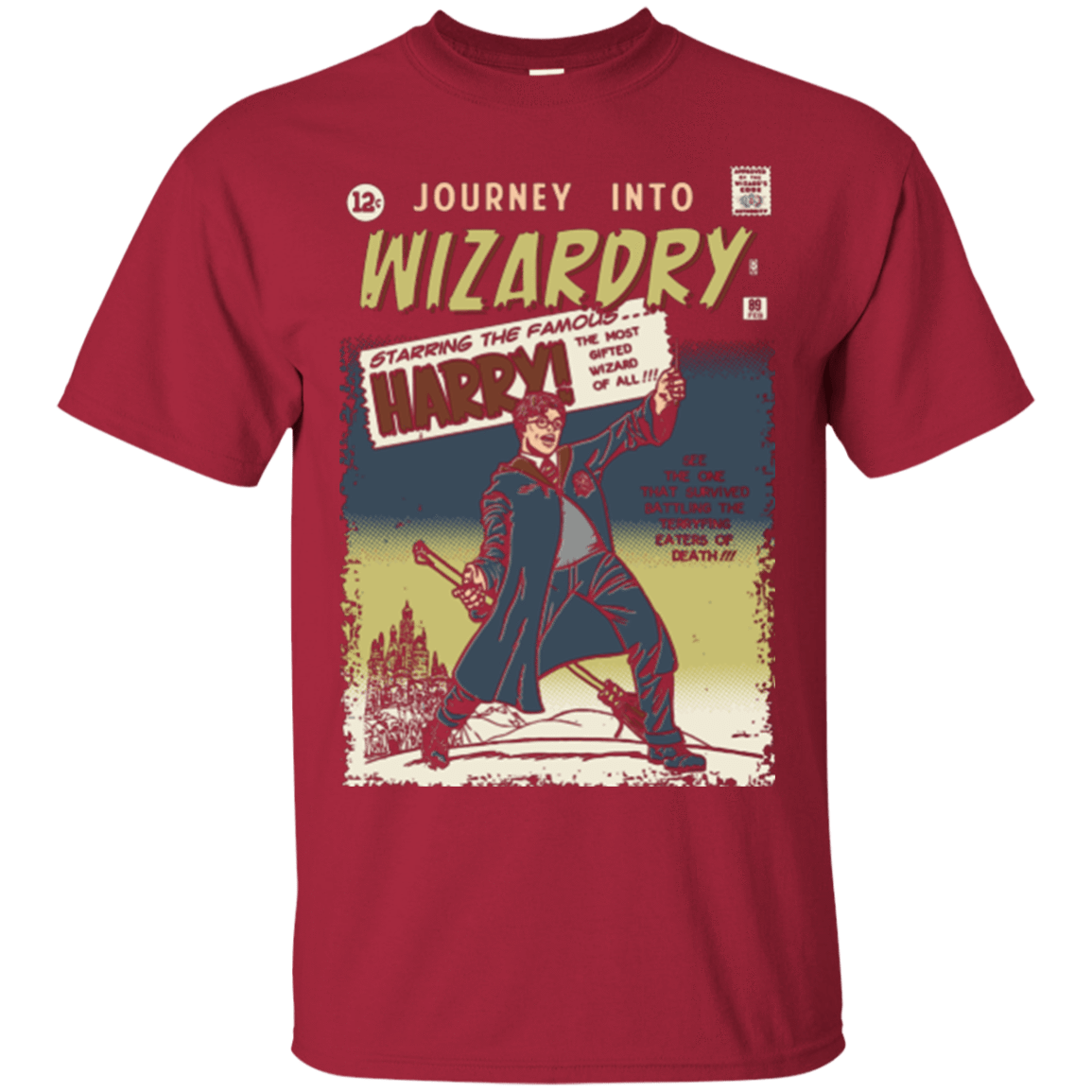 T-Shirts Cardinal / Small Journey into Wizardry T-Shirt