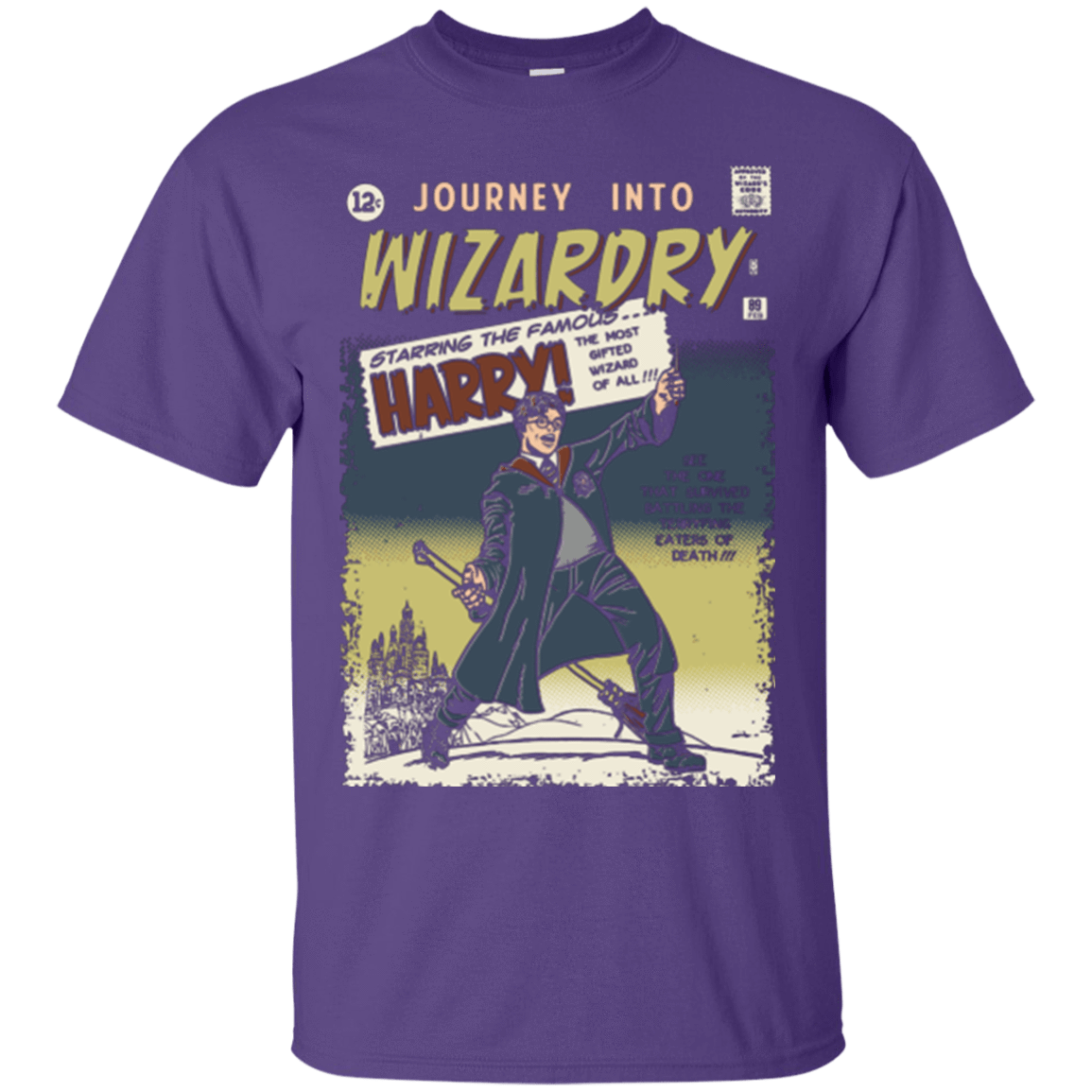 T-Shirts Purple / Small Journey into Wizardry T-Shirt