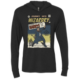 T-Shirts Vintage Black / X-Small Journey into Wizardry Triblend Long Sleeve Hoodie Tee