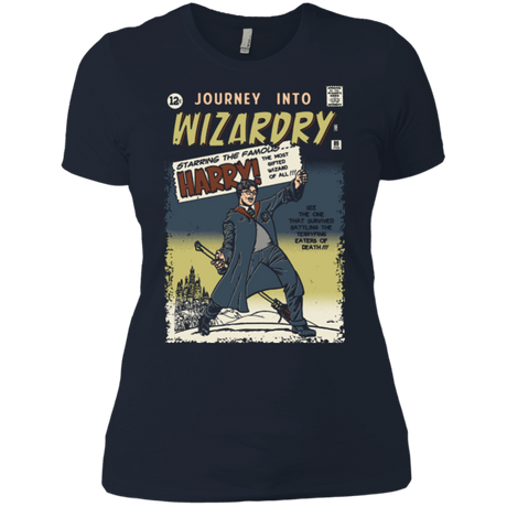 T-Shirts Midnight Navy / X-Small Journey into Wizardry Women's Premium T-Shirt