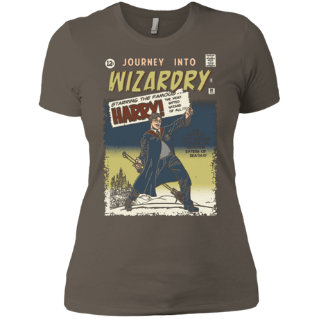 T-Shirts Warm Grey / X-Small Journey into Wizardry Women's Premium T-Shirt
