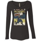 T-Shirts Vintage Black / Small Journey into Wizardry Women's Triblend Long Sleeve Shirt