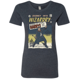 T-Shirts Vintage Navy / Small Journey into Wizardry Women's Triblend T-Shirt
