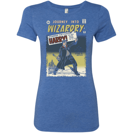 T-Shirts Vintage Royal / Small Journey into Wizardry Women's Triblend T-Shirt