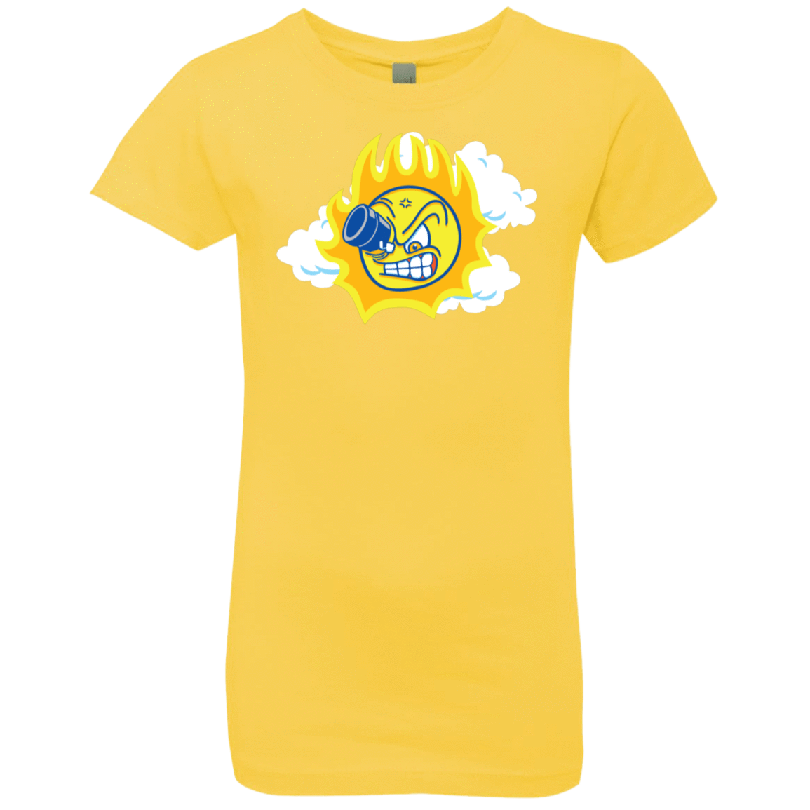 T-Shirts Vibrant Yellow / YXS Journey To The Angry Sun Girls Premium T-Shirt