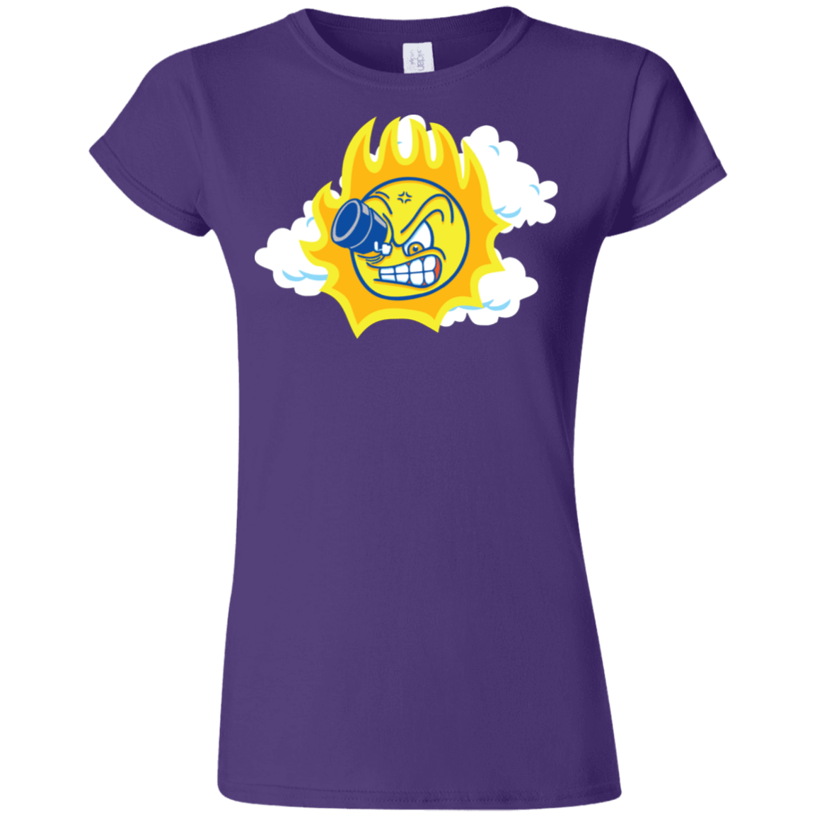 T-Shirts Purple / S Journey To The Angry Sun Junior Slimmer-Fit T-Shirt