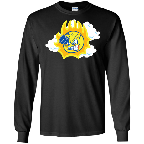 T-Shirts Black / S Journey To The Angry Sun Men's Long Sleeve T-Shirt