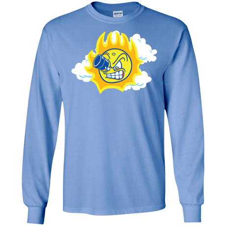 T-Shirts Carolina Blue / S Journey To The Angry Sun Men's Long Sleeve T-Shirt