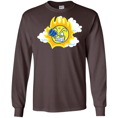 T-Shirts Dark Chocolate / S Journey To The Angry Sun Men's Long Sleeve T-Shirt