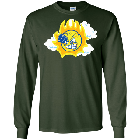 T-Shirts Forest Green / S Journey To The Angry Sun Men's Long Sleeve T-Shirt