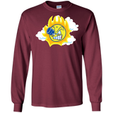 T-Shirts Maroon / S Journey To The Angry Sun Men's Long Sleeve T-Shirt