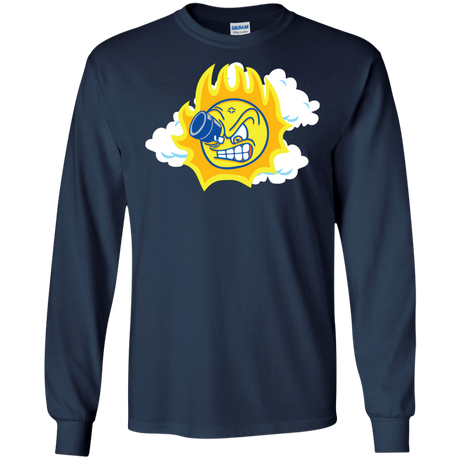 T-Shirts Navy / S Journey To The Angry Sun Men's Long Sleeve T-Shirt