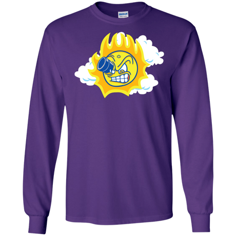 T-Shirts Purple / S Journey To The Angry Sun Men's Long Sleeve T-Shirt