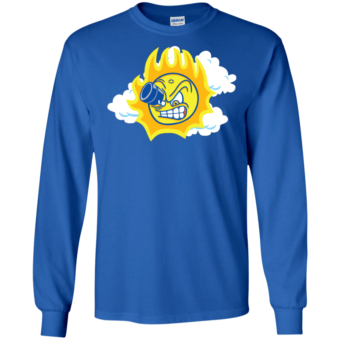 T-Shirts Royal / S Journey To The Angry Sun Men's Long Sleeve T-Shirt