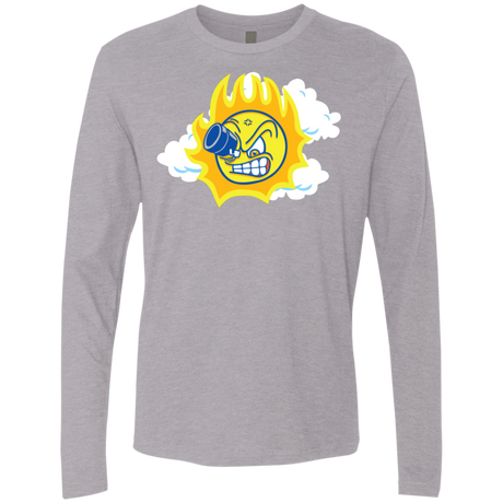 T-Shirts Heather Grey / S Journey To The Angry Sun Men's Premium Long Sleeve