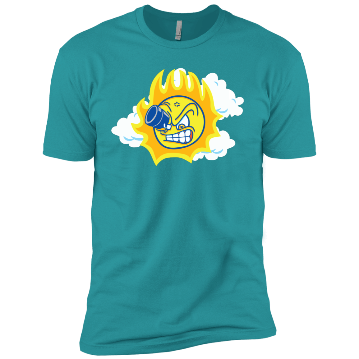 T-Shirts Tahiti Blue / X-Small Journey To The Angry Sun Men's Premium T-Shirt