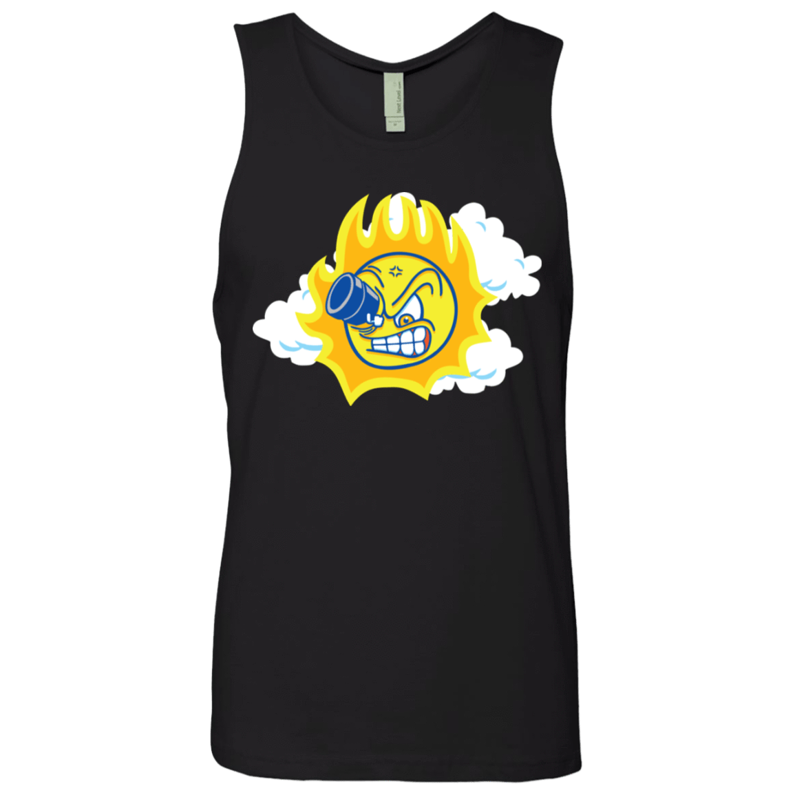 T-Shirts Black / S Journey To The Angry Sun Men's Premium Tank Top