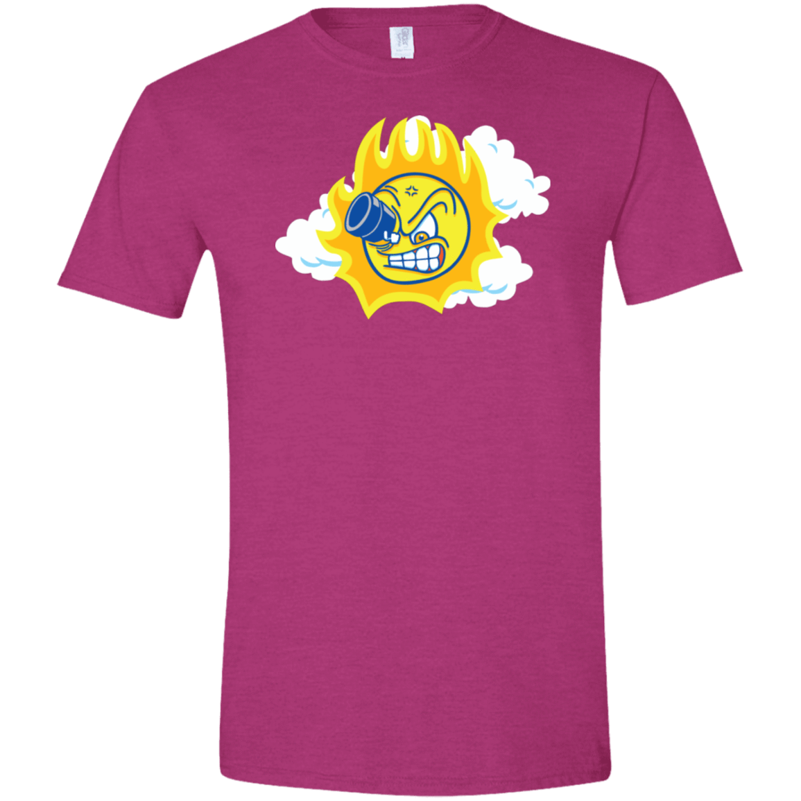 T-Shirts Antique Heliconia / S Journey To The Angry Sun Men's Semi-Fitted Softstyle