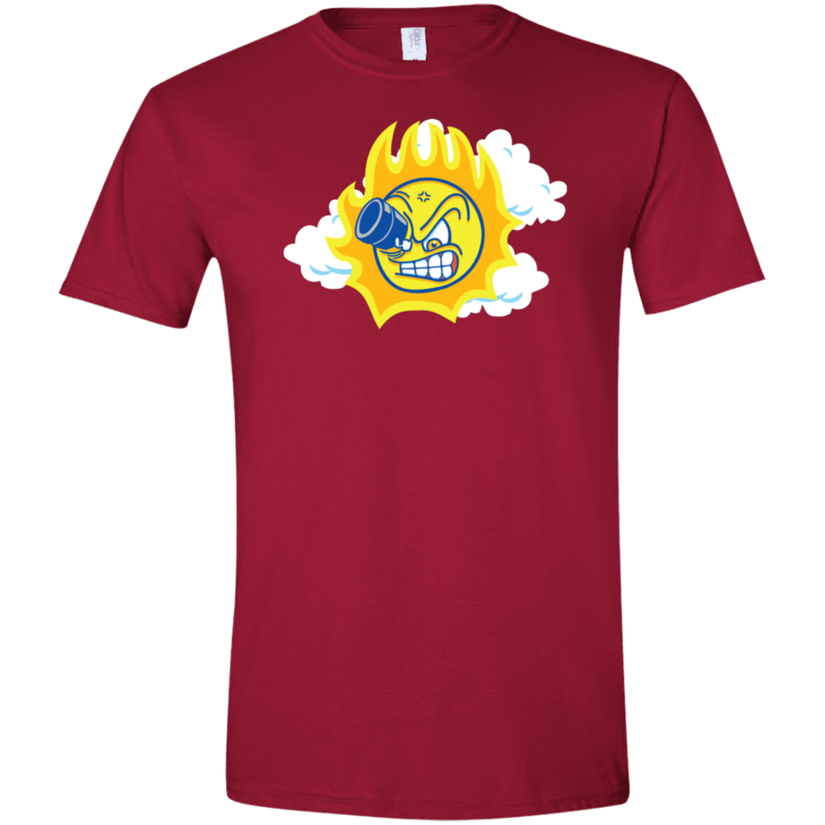 T-Shirts Cardinal Red / S Journey To The Angry Sun Men's Semi-Fitted Softstyle