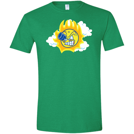 T-Shirts Heather Irish Green / S Journey To The Angry Sun Men's Semi-Fitted Softstyle