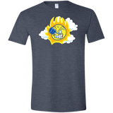 T-Shirts Heather Navy / S Journey To The Angry Sun Men's Semi-Fitted Softstyle