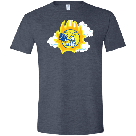 T-Shirts Heather Navy / S Journey To The Angry Sun Men's Semi-Fitted Softstyle