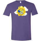 T-Shirts Heather Purple / S Journey To The Angry Sun Men's Semi-Fitted Softstyle