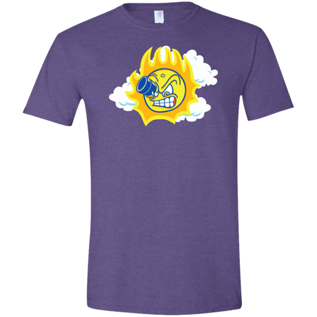 T-Shirts Heather Purple / S Journey To The Angry Sun Men's Semi-Fitted Softstyle