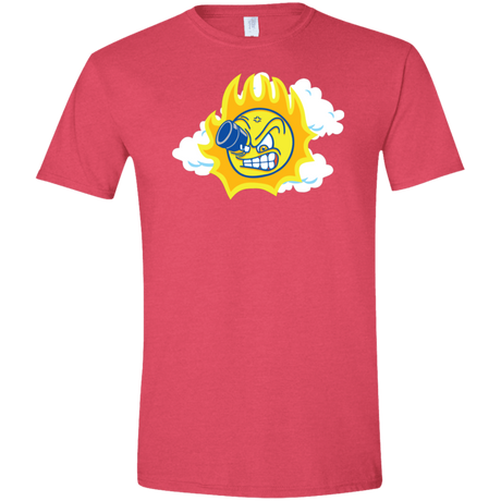 T-Shirts Heather Red / S Journey To The Angry Sun Men's Semi-Fitted Softstyle