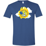 T-Shirts Heather Royal / X-Small Journey To The Angry Sun Men's Semi-Fitted Softstyle