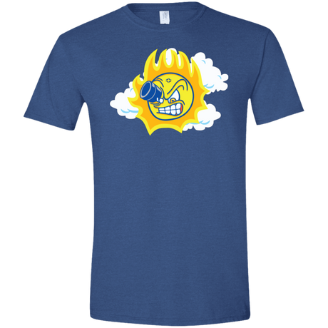 T-Shirts Heather Royal / X-Small Journey To The Angry Sun Men's Semi-Fitted Softstyle