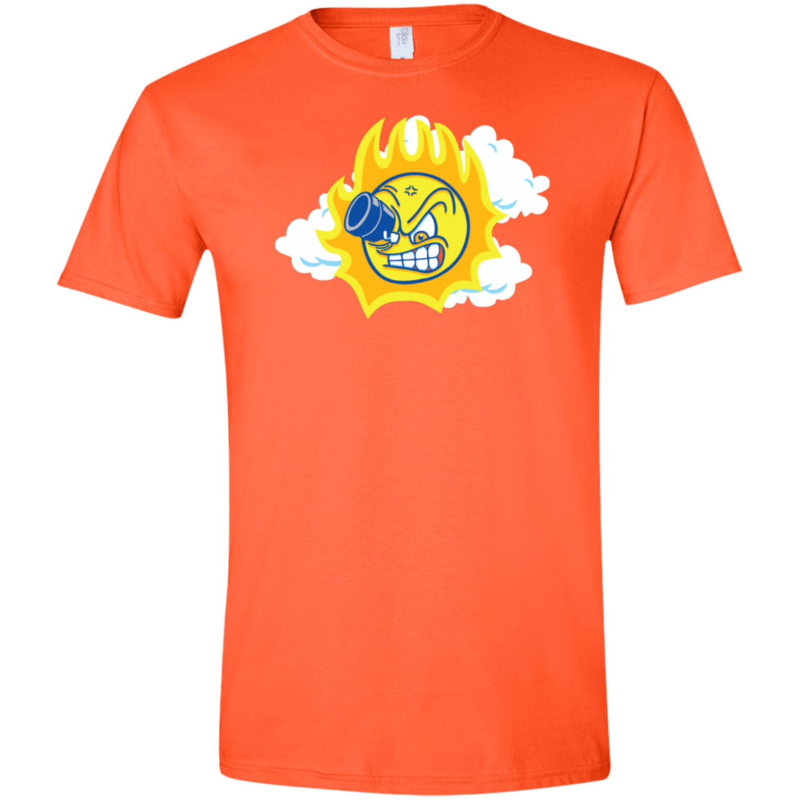 T-Shirts Orange / S Journey To The Angry Sun Men's Semi-Fitted Softstyle