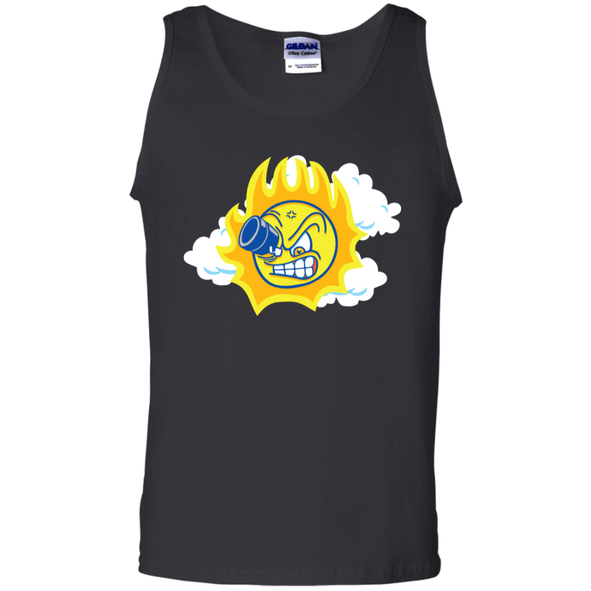 T-Shirts Black / S Journey To The Angry Sun Men's Tank Top