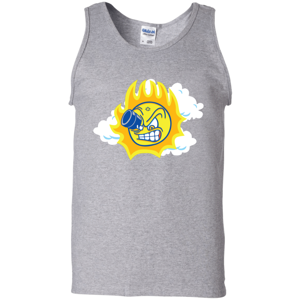 T-Shirts Sport Grey / S Journey To The Angry Sun Men's Tank Top