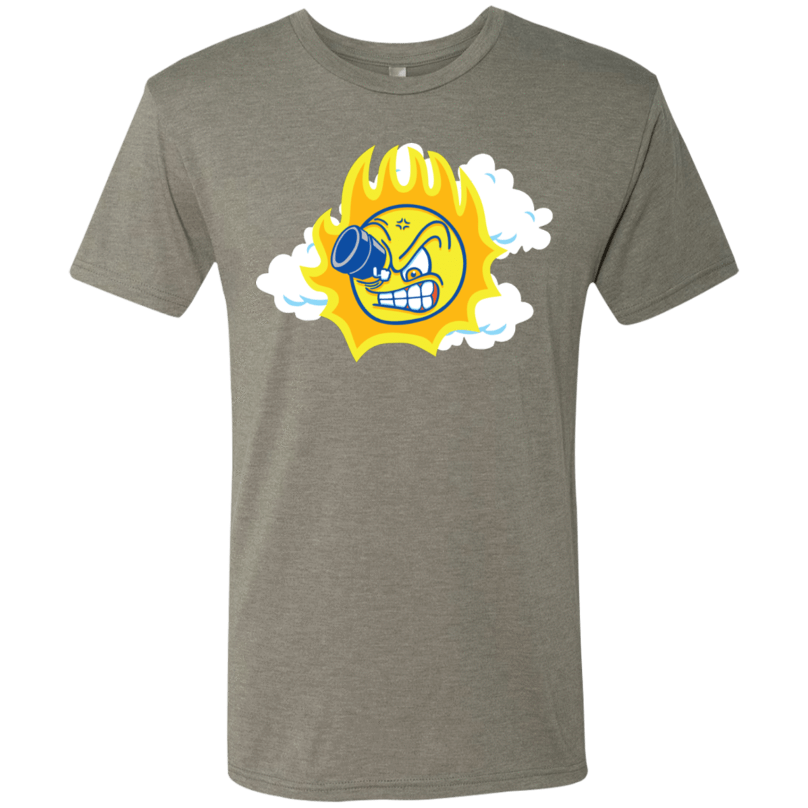 T-Shirts Venetian Grey / S Journey To The Angry Sun Men's Triblend T-Shirt