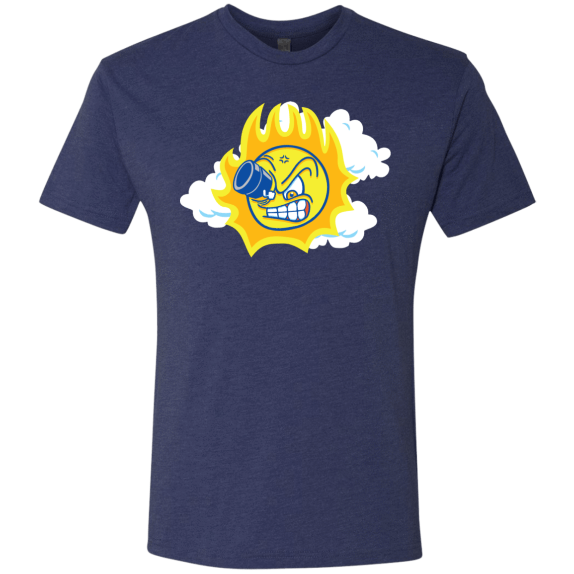 T-Shirts Vintage Navy / S Journey To The Angry Sun Men's Triblend T-Shirt