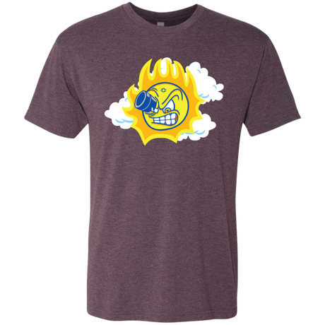 T-Shirts Vintage Purple / S Journey To The Angry Sun Men's Triblend T-Shirt