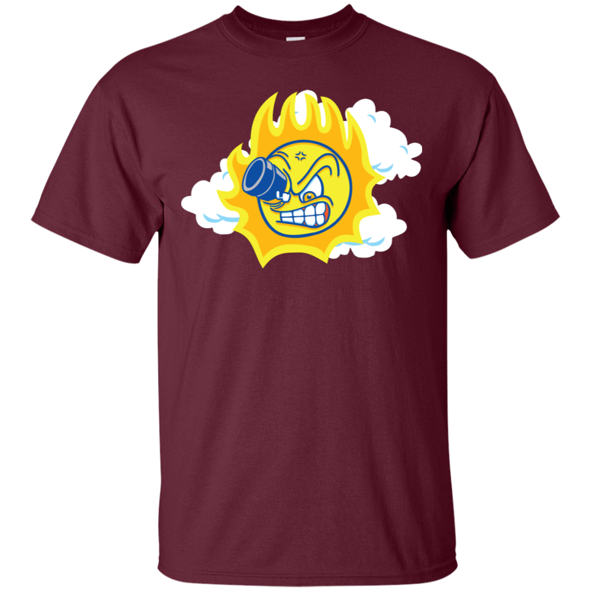 T-Shirts Maroon / S Journey To The Angry Sun T-Shirt