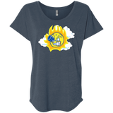 T-Shirts Indigo / X-Small Journey To The Angry Sun Triblend Dolman Sleeve