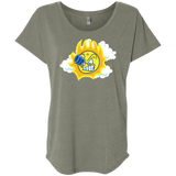 T-Shirts Venetian Grey / X-Small Journey To The Angry Sun Triblend Dolman Sleeve