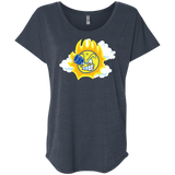 T-Shirts Vintage Navy / X-Small Journey To The Angry Sun Triblend Dolman Sleeve