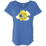 T-Shirts Vintage Royal / X-Small Journey To The Angry Sun Triblend Dolman Sleeve