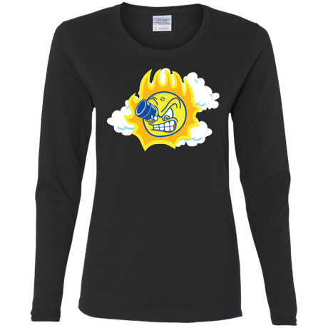 T-Shirts Black / S Journey To The Angry Sun Women's Long Sleeve T-Shirt