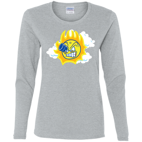 T-Shirts Sport Grey / S Journey To The Angry Sun Women's Long Sleeve T-Shirt